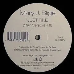 Mary J. Blige – Just Fine (Vinyl, 12")