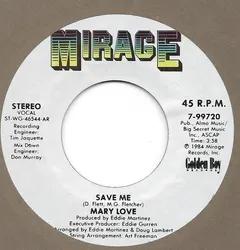 Mary Love – Save Me (Vinyl, 7")