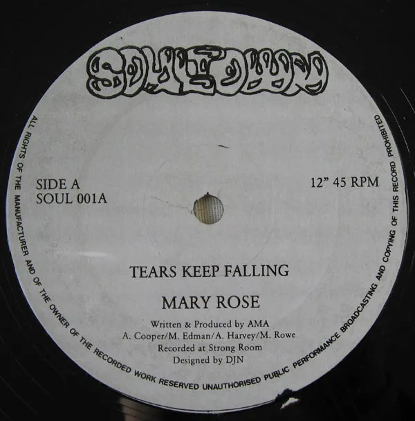 Mary Rose – Tears Keep Falling