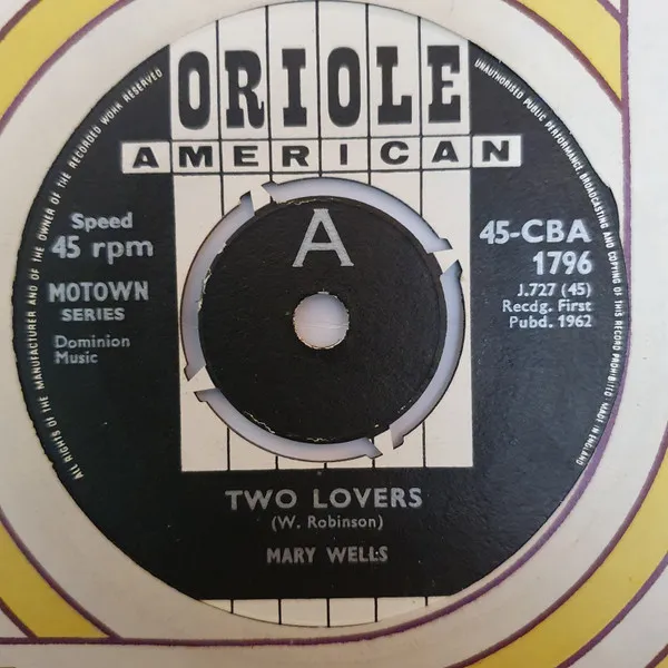 Mary Wells – Two Lovers / Operator