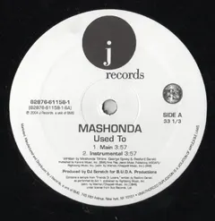 Mashonda – Used To (Vinyl, 12")