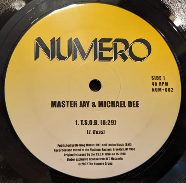Master Jay & Michael Dee – T.S.O.B.