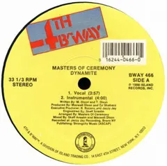 Masters Of Ceremony (2) 4th & Broadway – Dynamite (Vinyl, 12")