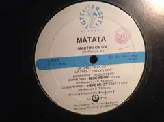 Matata (4) – Martini On Ice (Vinyl, 12")