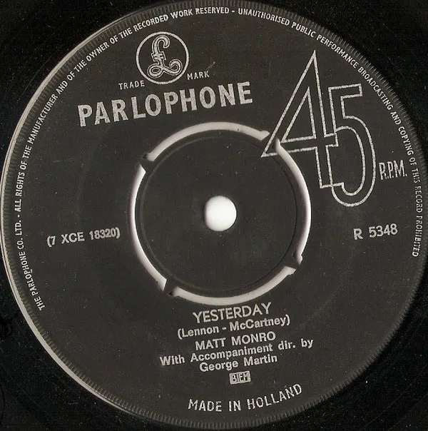 Matt Monro – Yesterday