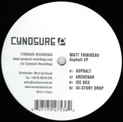 Matt Thibideau – Asphalt EP (Vinyl, 12")
