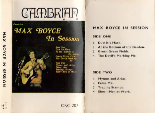 Max Boyce – In Session