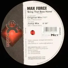 Max Force – Bring That Bass Home (Vinyl, 12")