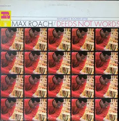 Max Roach Featuring Booker Little Riverside Records – Deeds Not Words (Vinyl, LP)