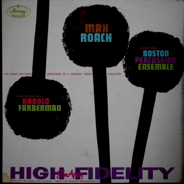 Max Roach – Max Roach With The Boston Percussion Ensemble