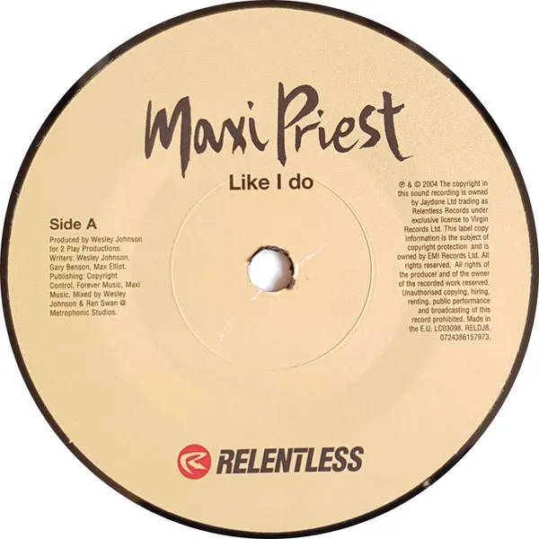 Maxi Priest – Like I Do