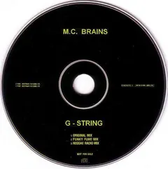 MC Brains – G-String (CD, Single)