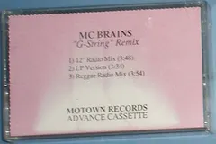 MC Brains – G-String (Cassette, Single Sided)