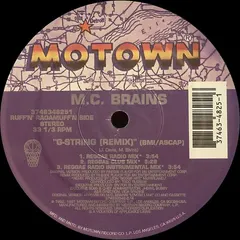 MC Brains – G-String (Remix) (Vinyl, 12")