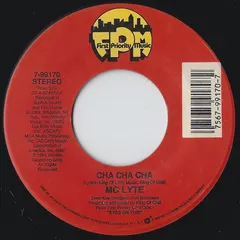 MC Lyte – Cha Cha Cha (Vinyl, 7")
