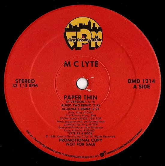 MC Lyte – Paper Thin