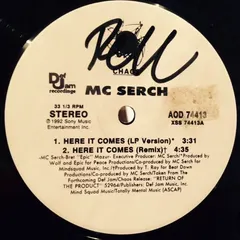 MC Serch – Here It Comes (Vinyl, 12")