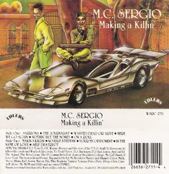 MC Sergio – Making A Killin' (Cassette, Album)