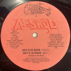 MC Shy D – Shy-D Is Back (Vinyl, 12")