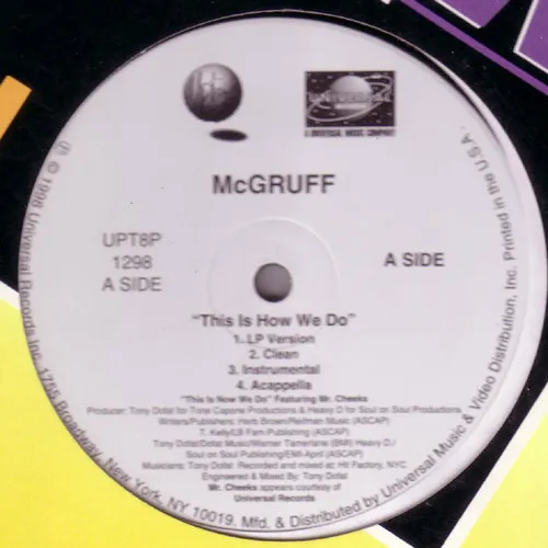 McGruff* – This Is How We Do / Many Know