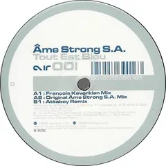 Âme Strong S.A.* – Tout Est Bleu (Vinyl, 12")