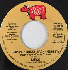 Meco* RSO – Empire Strikes Back (Medley) (Vinyl, 7")