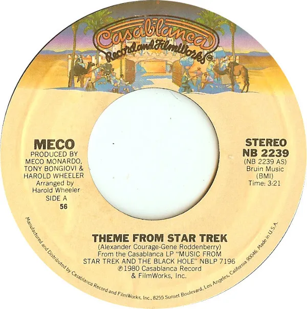 Meco* – Theme From Star Trek