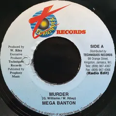 Mega Banton – Murder (Vinyl, 7")