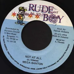 Mega Banton – Not At All (Vinyl, 7")