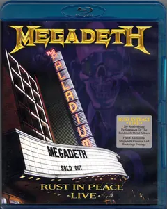 Megadeth – Rust In Peace Live (Blu-ray, Multichannel)