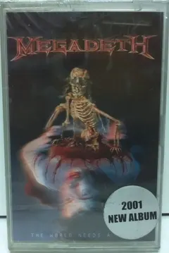 Megadeth – The World Needs A Hero (Cassette, Album)