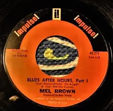 Mel Brown – Blues After Hours (Vinyl, 7")