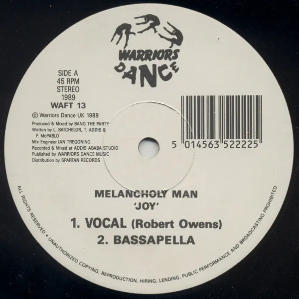 Melancholy Man – Joy