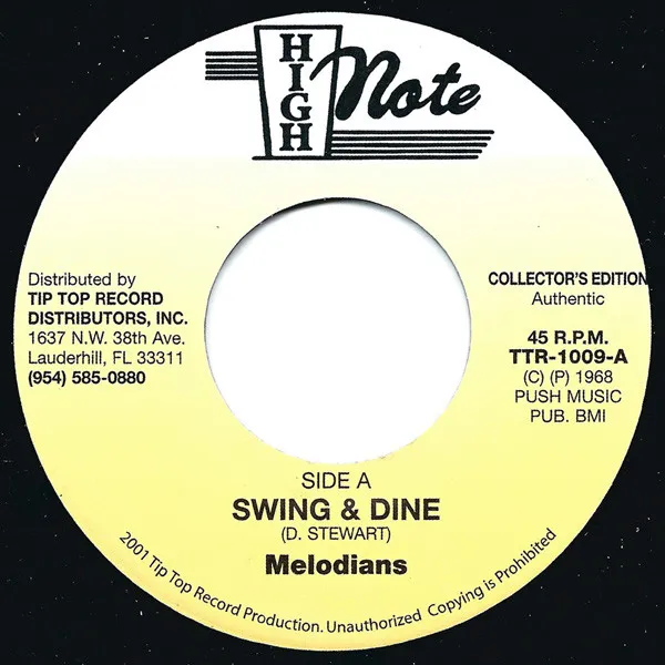 Melodians* – Swing & Dine