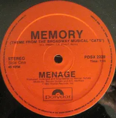 Menage (2) – Memory (Vinyl, 12")