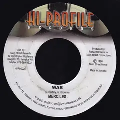 Merciless – War (Vinyl, 7")