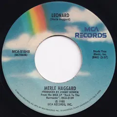 Merle Haggard – Leonard (Vinyl, 7")