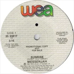Messenjah – Sunrise (Vinyl, 7")