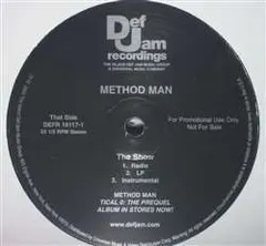 Method Man – The Show (Vinyl, 12")