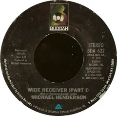 Michael Henderson – Wide Receiver (Vinyl, 7")