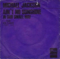Michael Jackson Tamla Motown – Ain't No Sunshine (Vinyl, 7")