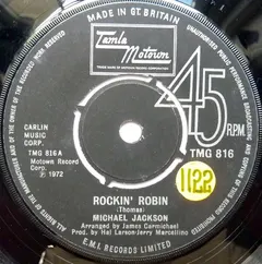 Michael Jackson – Rockin' Robin (Vinyl, 7")