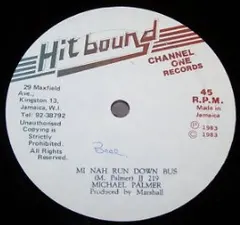 Michael Palmer – Mi Nah Run Down Bus (Vinyl, 12")