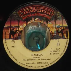 Michael Sembello – Maníaco = Maniac (Vinyl, 7")