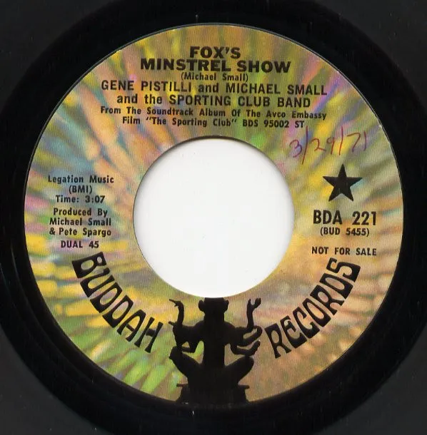 Michael Small – Fox's Minstrel Show