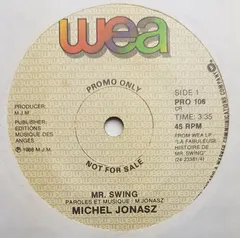 Michel Jonasz – Mr. Swing (Vinyl, 7")