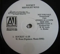 Midnight Wind – Rocket (Vinyl, 12")