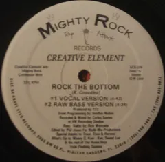 Mighty Rock / Creative Element – Rock The Bottom (Vinyl, 12")