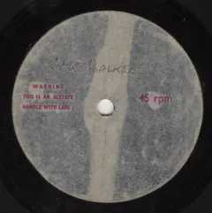 Mighty Sparrow – Mr. Walker (Acetate, 7")