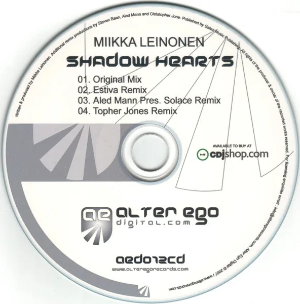 Miikka Leinonen – Shadow Hearts